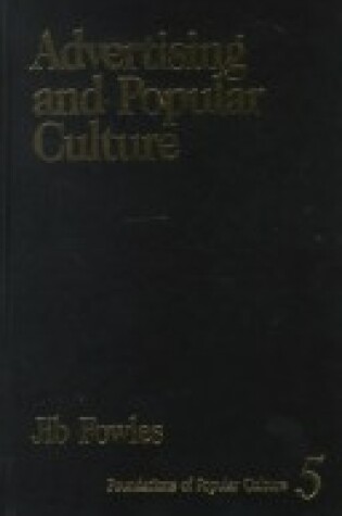 Cover of Advertising and Popular Culture
