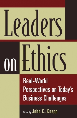 Book cover for Leaders on Ethics