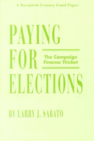 Cover of Paying for Elections
