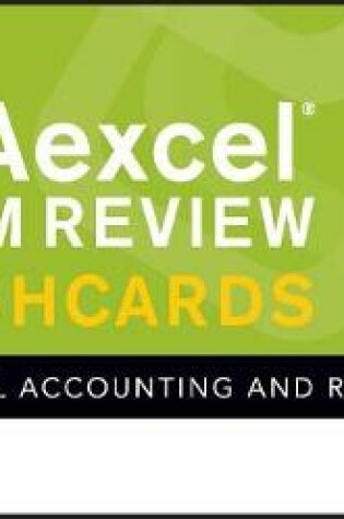 Cover of Wiley CPAexcel Exam Review 2021 Flashcards