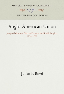 Book cover for Anglo-American Union