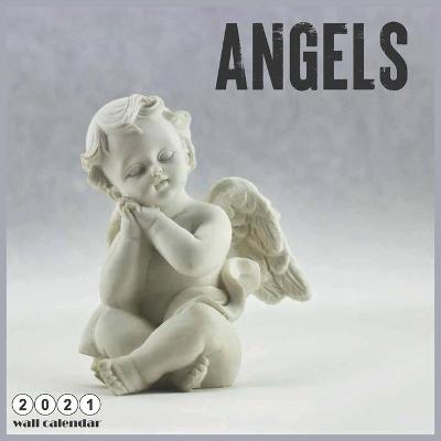 Book cover for Angels 2021 Wall calendar