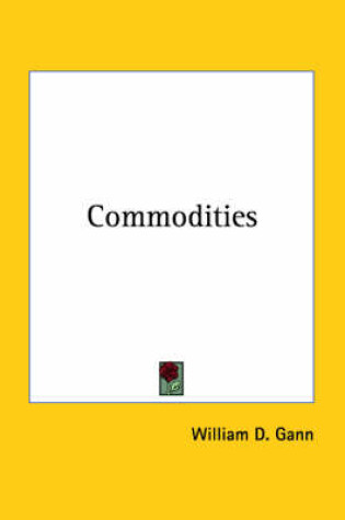 Cover of Commodities