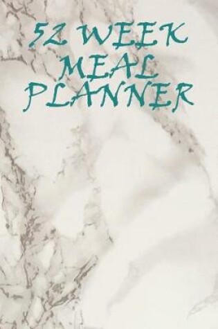 Cover of 52 Week Meal Planner