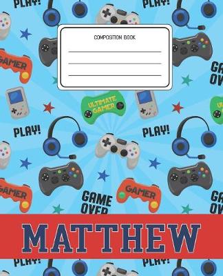 Book cover for Composition Book Matthew