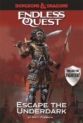Book cover for Dungeons & Dragons Endless Quest: Escape the Underdark