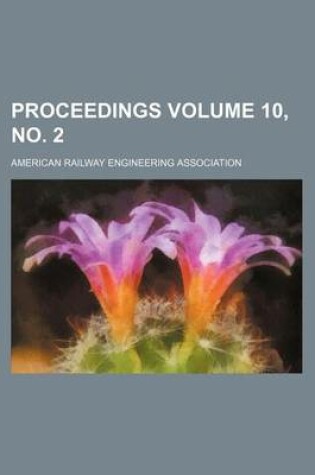 Cover of Proceedings Volume 10, No. 2