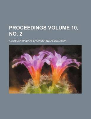 Book cover for Proceedings Volume 10, No. 2