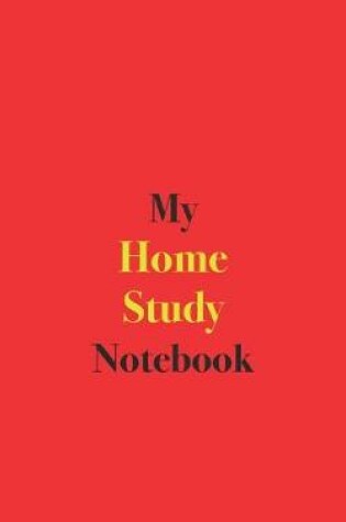 Cover of My Home Study Notebook