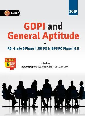 Book cover for Gdpi & General Aptitude for Rbi Grade B Ph I, Sbi Po & Ibps Po