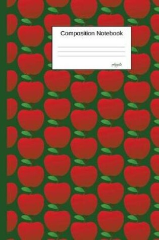 Cover of Composition Notebook Apple