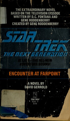 Cover of Encounter at FarPoint (Star Trek, Next Generation)