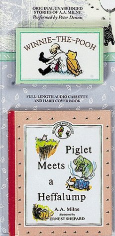 Book cover for Piglet Meets a Heffalump with Book
