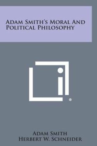 Cover of Adam Smith's Moral and Political Philosophy