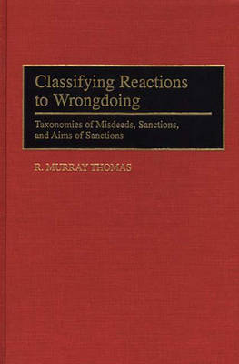 Book cover for Classifying Reactions to Wrongdoing