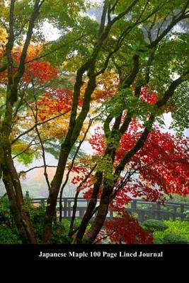 Book cover for Japanese Maple 100 Page Lined Journal