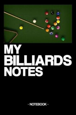 Cover of My Billiard Notes