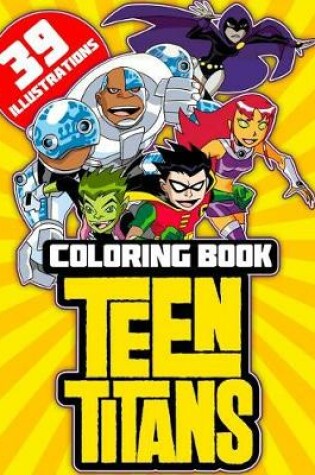 Cover of Teen Titans Coloring Book