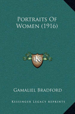 Cover of Portraits of Women (1916)