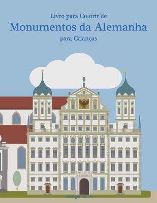 Book cover for Livro para Colorir de Monumentos da Alemanha para Criancas