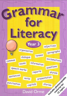 Cover of Grammar for Literacy