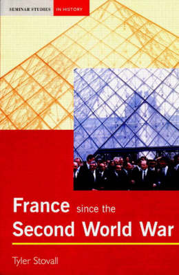 Book cover for France since the Second World War