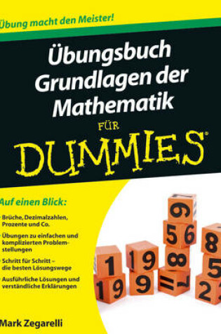 Cover of Übungsbuch Grundlagen der Mathematik für Dummies