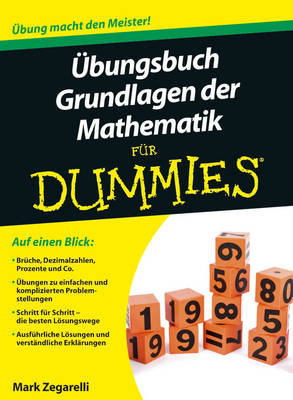 Cover of Übungsbuch Grundlagen der Mathematik für Dummies