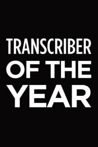 Cover of Transcriber of the year