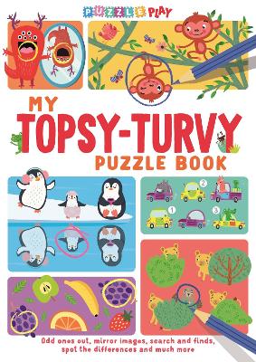 Book cover for My Topsy-Turvy Puzzle Book