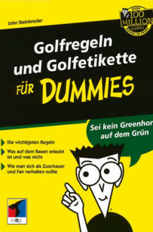 Cover of Golfregeln Und Golfetikette Fur Dummies