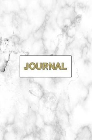 Cover of Gold Marble Journal