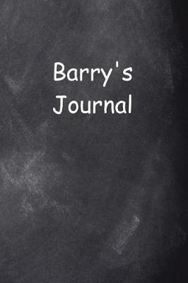 Cover of Barry Personalized Name Journal Custom Name Gift Idea Barry