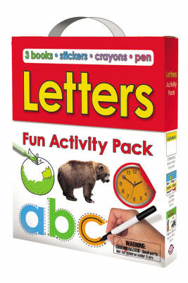 Book cover for Activity Fun Pack - Letters