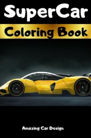 Cover of SuperCar Coloring Book