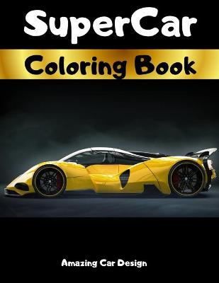 Cover of SuperCar Coloring Book