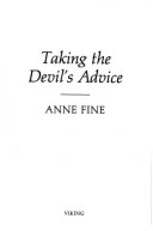 Cover of Taking the Devil's Advice