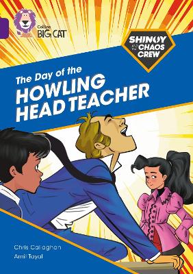 Book cover for Shinoy and the Chaos Crew: The Day of the Howling Head Teacher