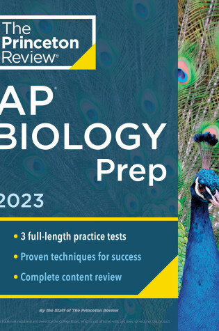 Cover of Princeton Review AP Biology Prep, 2023