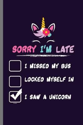 Book cover for Sorry I'm Late