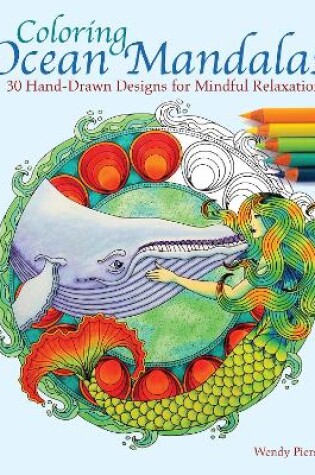 Cover of Coloring Ocean Mandalas