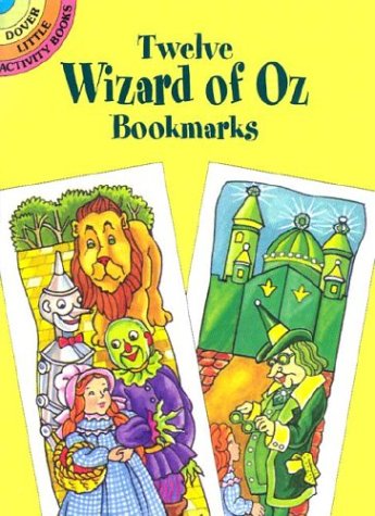 Book cover for Twelve Wizard of Oz Bookmarks