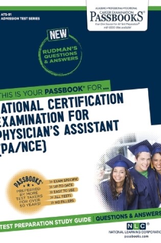 Cover of National Certifying Examination for Physician's Assistant (Pa/Nce) (Ats-91)