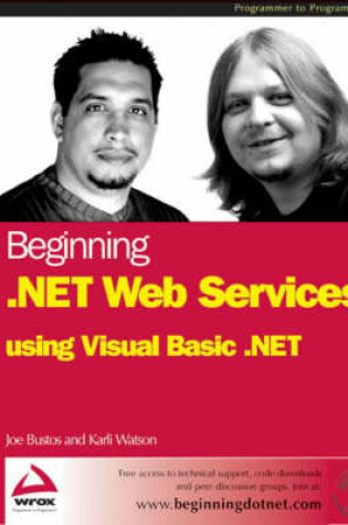 Cover of Beginning .NET Web Services with VB.NET