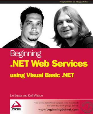 Book cover for Beginning .NET Web Services with VB.NET