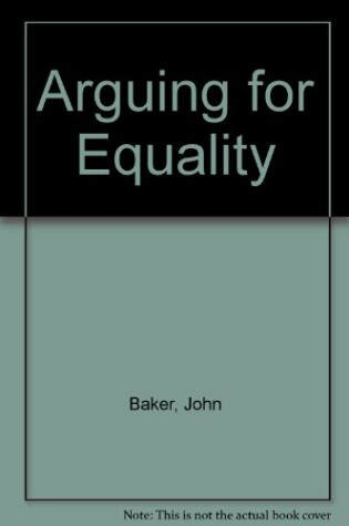 Cover of Arguing for Equality