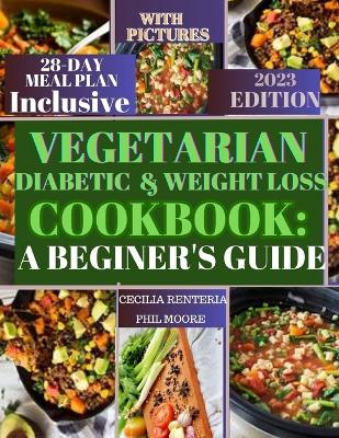 Book cover for Vegetarian Diabetic & Weightloss Cookbook