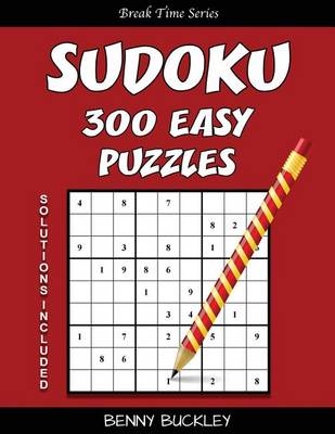 Cover of Sudoku 300 Easy Puzzles. Solutions Included