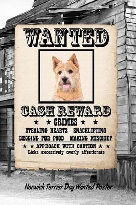 Book cover for Norwich Terrier Dog Wanted Poster