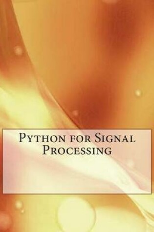 Cover of Python for Signal Processing